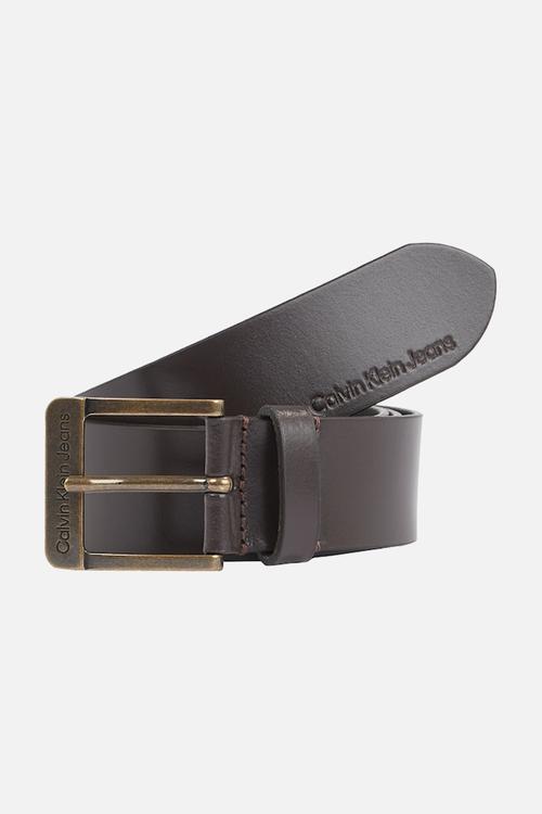 Classic lthr belt 40mm - bitter brown