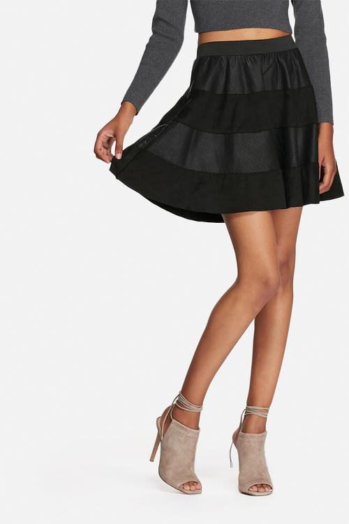Rikka biker skirt 