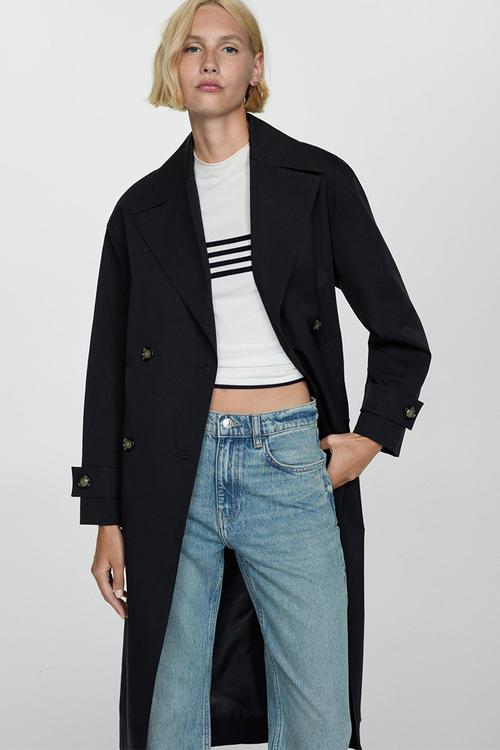 Trench coat Angela - Black