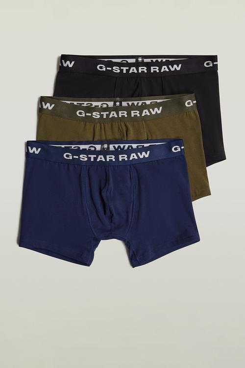 Boxer briefs 3 pack multiple - dk black/imperial blue/shadow olive