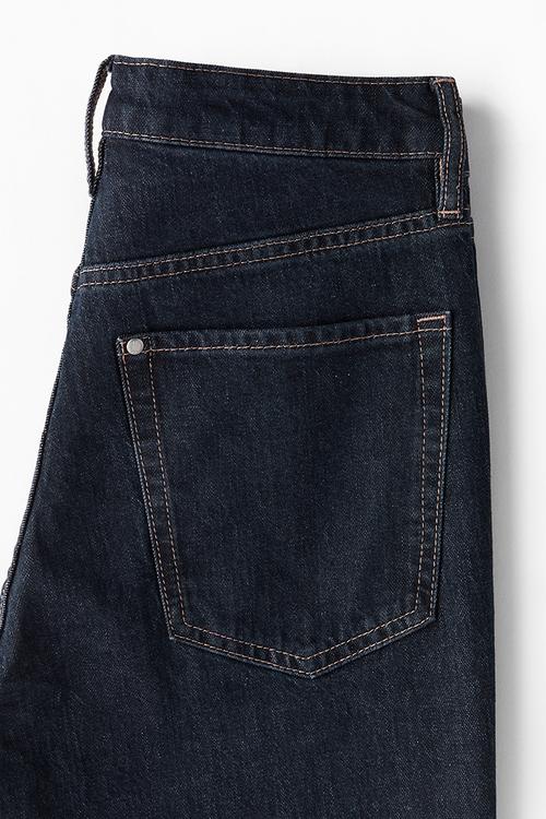 Curvy fit slim high jeans - dark denim blue