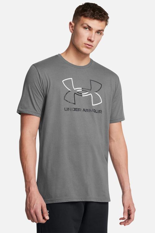 UA GL Foundation Update Short Sleeve Tee - Castlerock/Black