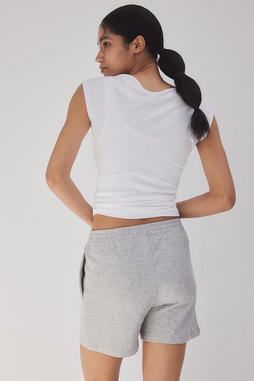 Sweatshorts - light grey marl
