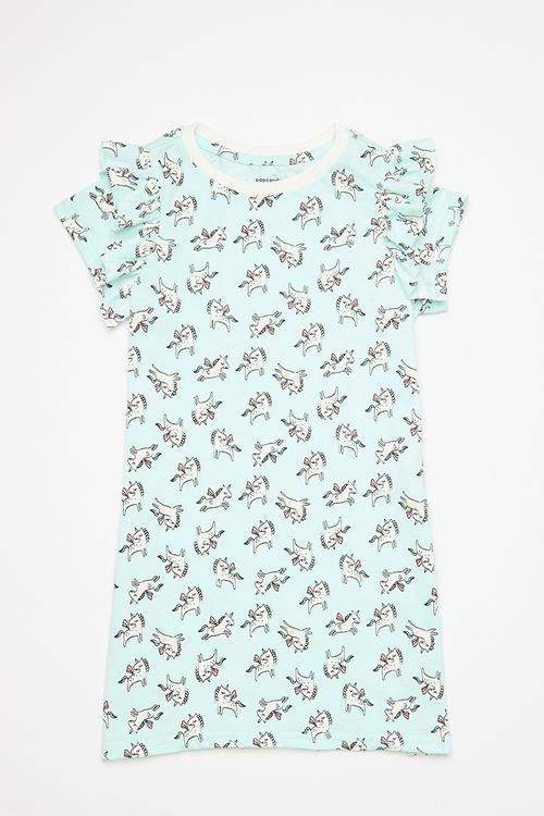 2 Pack night dress - pink & light blue