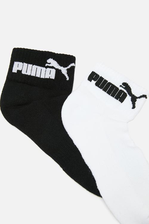 Mens 2 pack Tech. Running Sock - White/Black