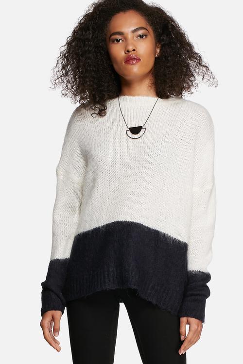 Colourblock knit