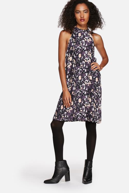 Grunge floral dress