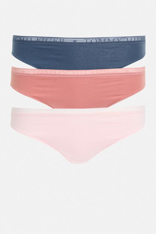 3 Pack bikini- dusty pink/blue/beige