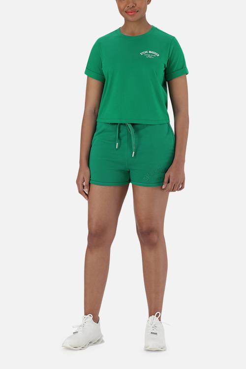 Tamsyn Jogger Shorts - Emerald Green