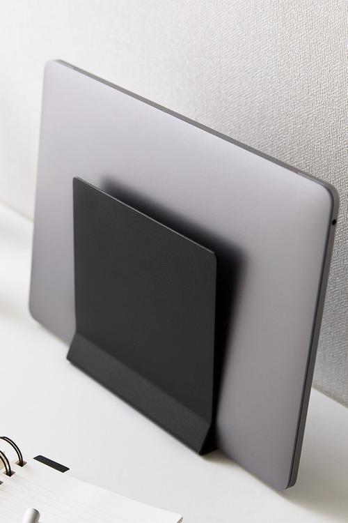 Slim laptop stand - black