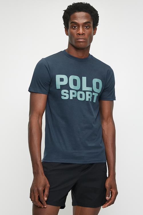 Daniel Sport Short sleeve Logo Tee - Navy