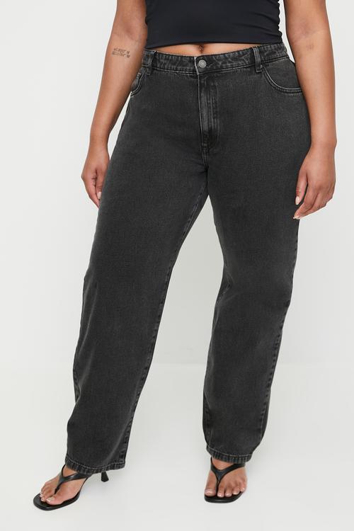 Plus Original Straight Jean - Graphite Black