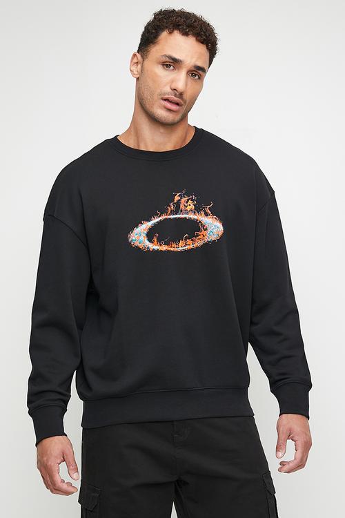 Mtl solar rail crew sweatshirt - blackout