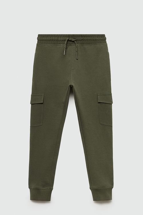 Trousers cargo - khaki