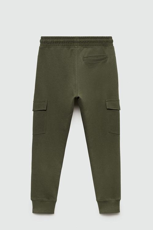 Trousers cargo - khaki
