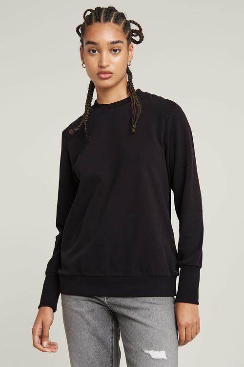 Shoulder pdd dressy sw wmn - black