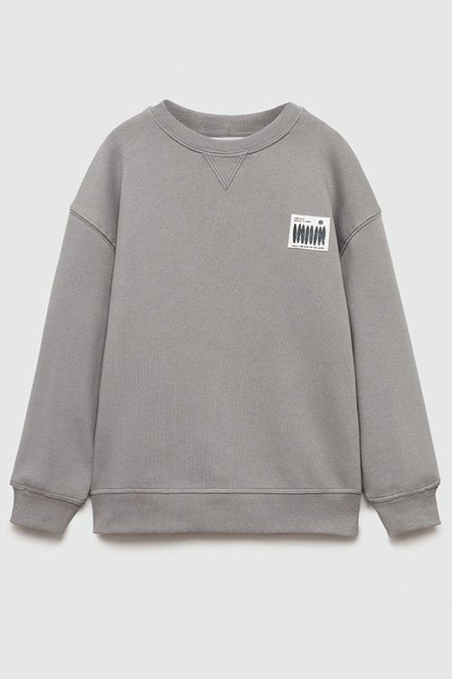 Sweatshirt sun - grey