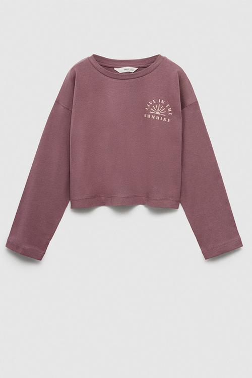 T-shirt sunshine - dark purple