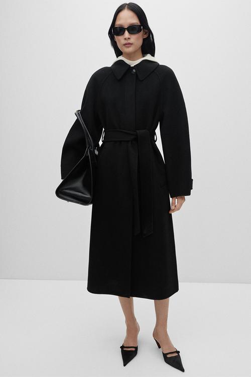 Coat kurt - black