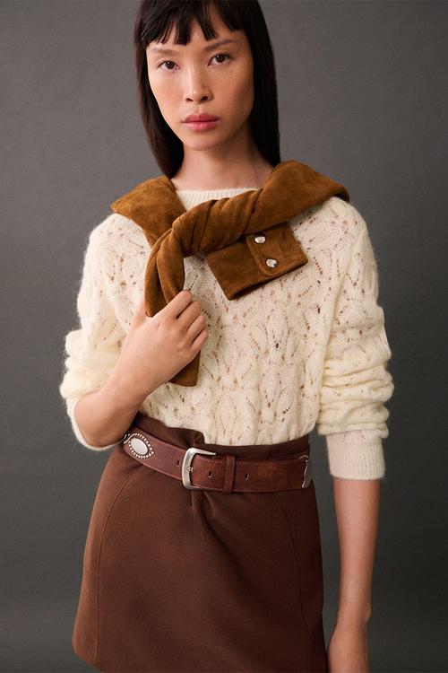 Sweater Florcita -  Light Beige