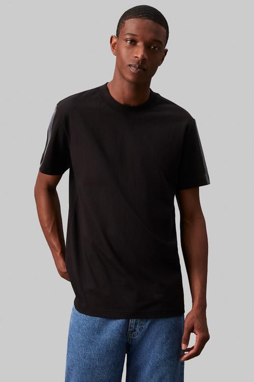 Logo tape tee - ck black
