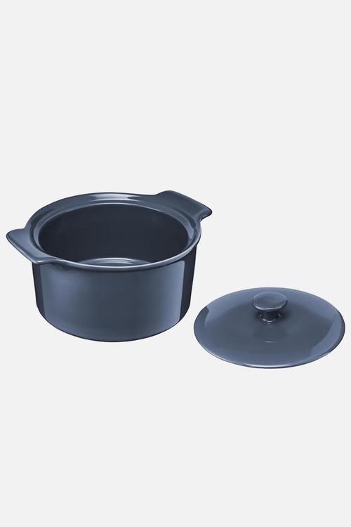 Indulgence Round Casserole 1.3L - Slate Blue