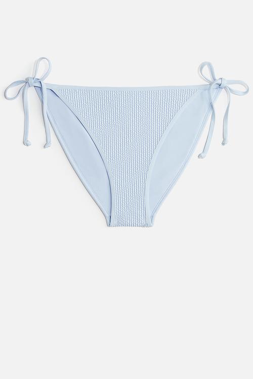 Tie tanga bikini bottoms - light blue