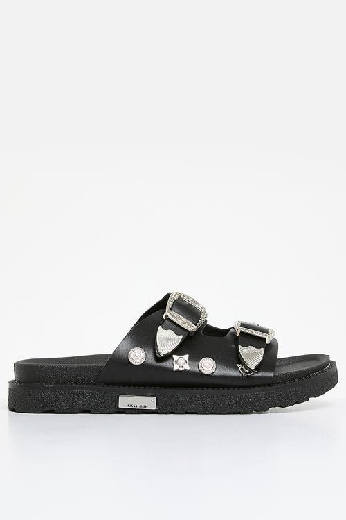 Buckle Slide - Black