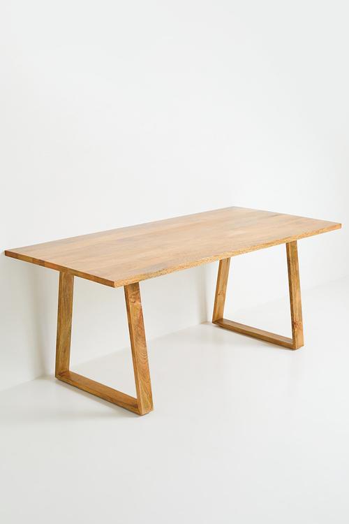 Amali mango wood dining table-natural