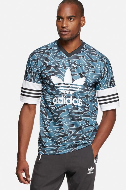 Shatter stripe AOP jersey