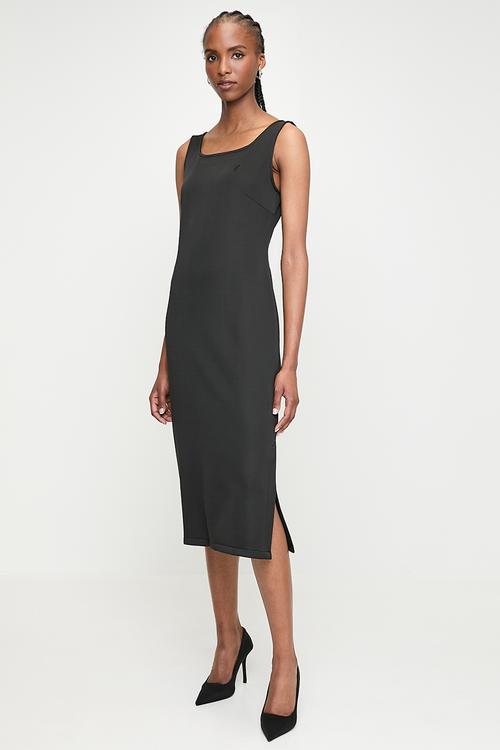 Wmn Megan Sl Occassion Dress - Black