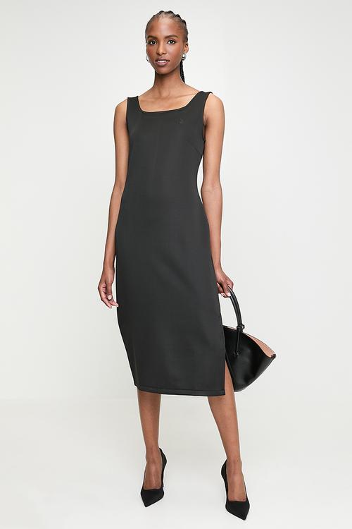 Wmn Megan Sl Occassion Dress - Black