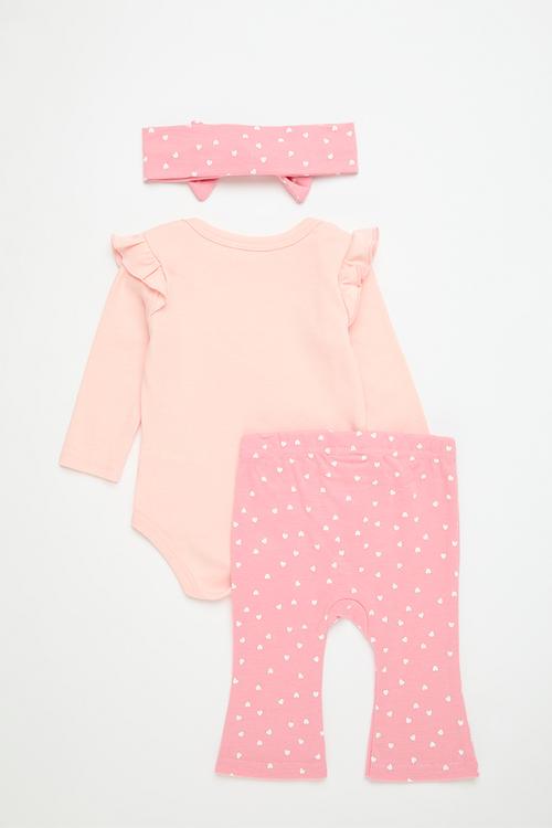 Grown on legging headband-pink