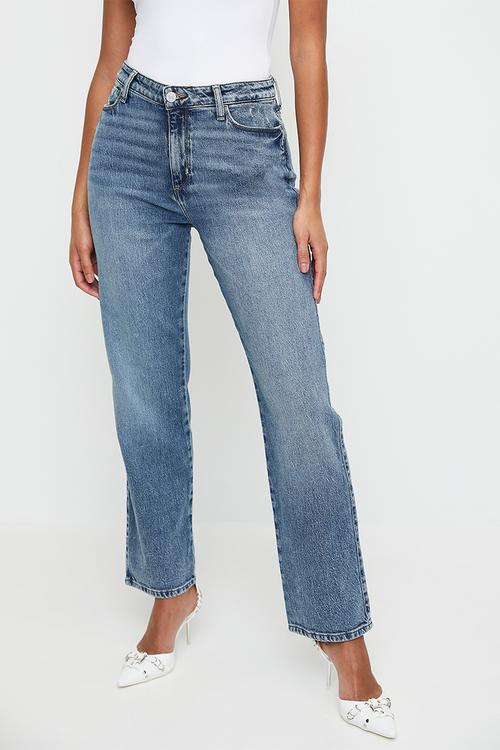 1981 High Rise Straight - Mid Wash