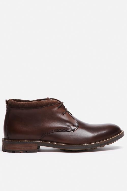 Midnight leather boot