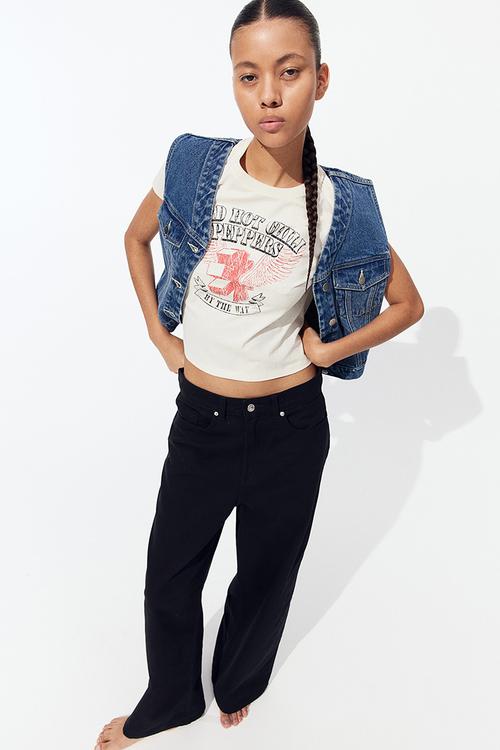Printed t-shirt - white