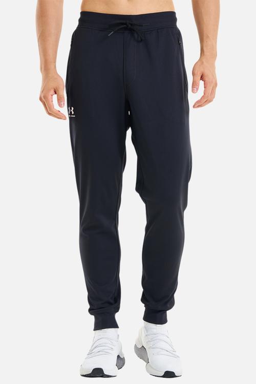 Sportstyle tricot jogger - black