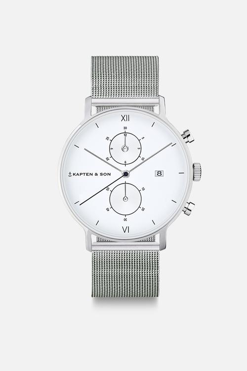 Chrono Silver Mesh - Silver