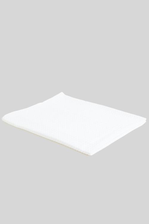 Waffle Towel - White
