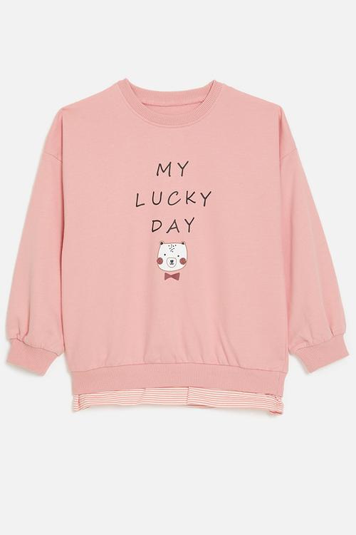 Sweatshirt - pink