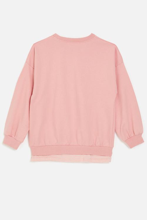 Sweatshirt - pink