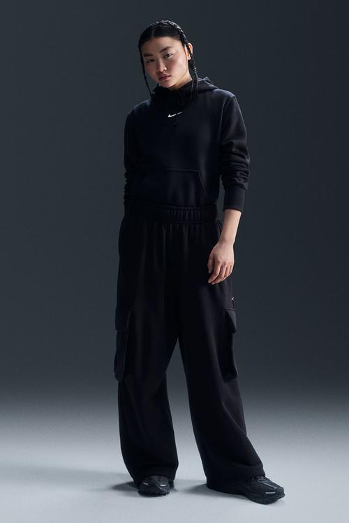 Nike Phoenix Hoodie - Black/Sail