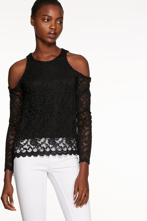 Jane cold shoulder top