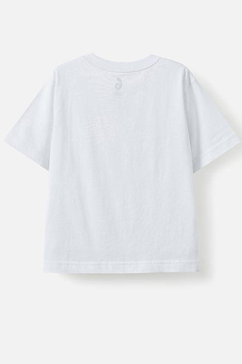 Jonny short sleeve graphic print tee - white/twist the throttle