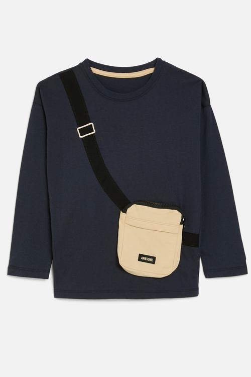 Novelty tee - navy