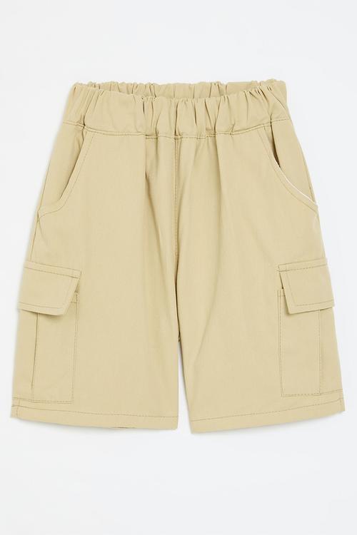 Utility shorts-beige