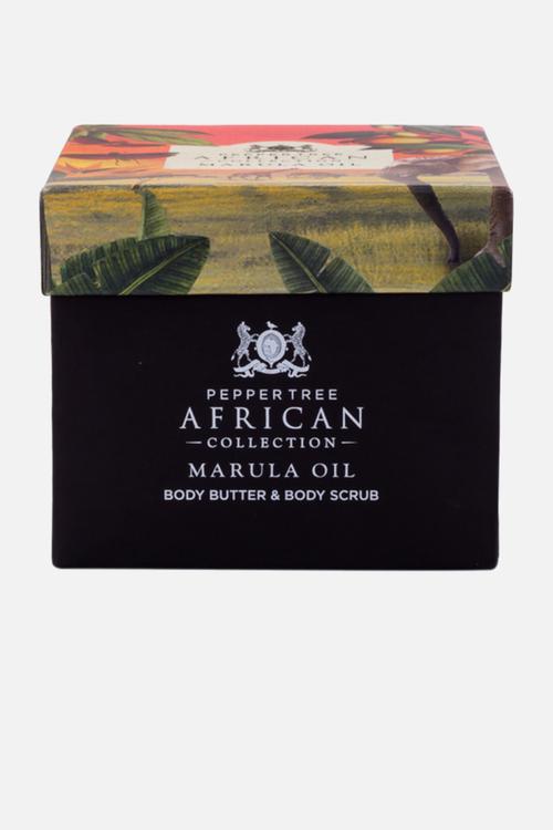 Marula Body Butter & Scrub Gift Box