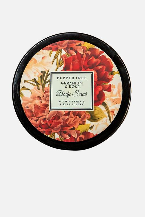 Geranium & Rose scrub