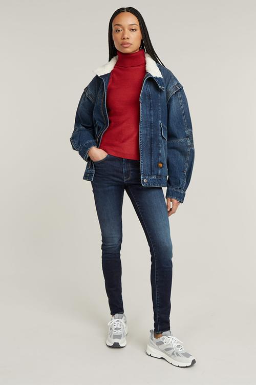 3301 Skinny Jeans Wmn - Dk Aged