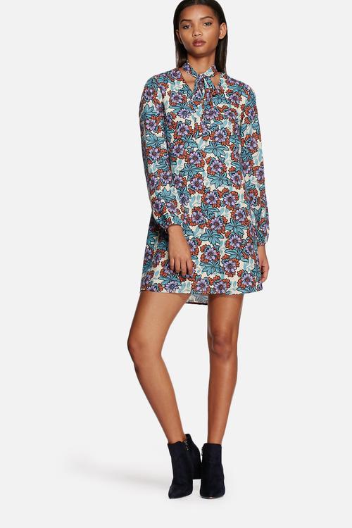 Dusty floral dress